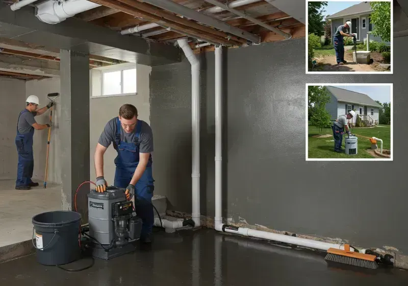 Basement Waterproofing and Flood Prevention process in Thornton, IL